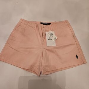 Ralph Lauren Pink Cotton Chino Shorts - Women's